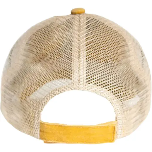 FWRD Camper Trucker Cap Mustard-Khaki Back
